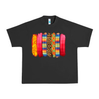 Pigment Black mexican leopard brushstroke Urban Heavy Tee - Zillion Design Studio