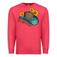 Cardinal howdy leopard tooled leather hat Premium Sweatshirt - AdoDesignShop