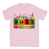 Bubblegum Pink Black the prime element juneteenth Classic Tee - Zillion Design Studio