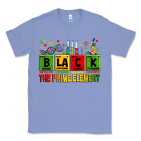 Colony Blue Black the prime element juneteenth Classic Tee - Zillion Design Studio