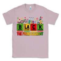 Lilac Black the prime element juneteenth Classic Tee - Zillion Design Studio