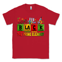 Red Black the prime element juneteenth Classic Tee - Zillion Design Studio