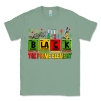 Sage Black the prime element juneteenth Classic Tee - Zillion Design Studio