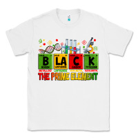 White Black the prime element juneteenth Classic Tee - Zillion Design Studio