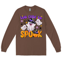Chestnut Too Cute To Spook Long Sleeve Tee - texasbilliewilder