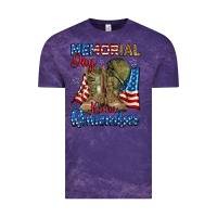 Cloud Purple memorial day honor remember Vintage Tee - RanaPortraitStore
