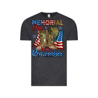 Vintage Black memorial day honor remember Vintage Tee - RanaPortraitStore