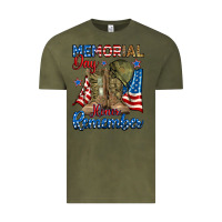 Vintage Olive memorial day honor remember Vintage Tee - RanaPortraitStore