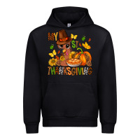 Black my first thanksgiving bbs Urban Hoodie - BundleAndBundleShop
