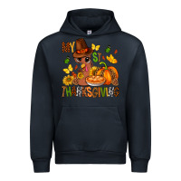 Navy my first thanksgiving bbs Urban Hoodie - BundleAndBundleShop