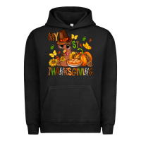 Pigment Black my first thanksgiving bbs Urban Hoodie - BundleAndBundleShop