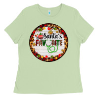 Matcha santa's favorite custom medical occupation Ladies Tee - AdoDesignShop