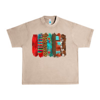 French Oak mexican brushstroke Urban Heavy Tee - Zillion Design Studio