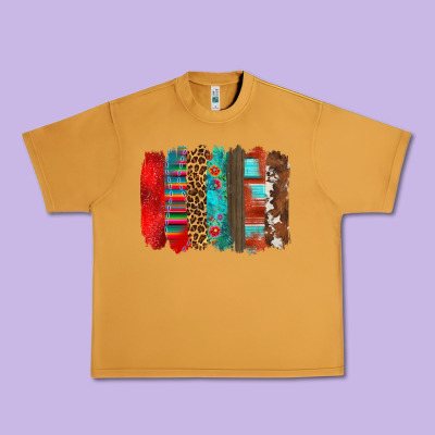 Mexican Brushstroke Urban Heavy Tee Designed By Zillion Design Studio