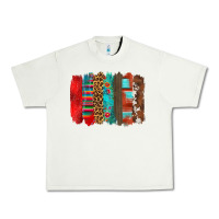 Pistachio mexican brushstroke Urban Heavy Tee - Zillion Design Studio