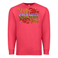 Cardinal happy crawdi gras with crawfish Premium Sweatshirt - Artiststas