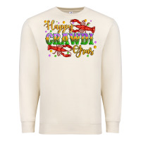 Sandshell happy crawdi gras with crawfish Premium Sweatshirt - Artiststas