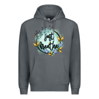 Rock just breathe Premium Hoodie - MaliasSmallBusiness