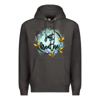 Smoke just breathe Premium Hoodie - MaliasSmallBusiness