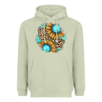 Matcha gemstone leopard patch Heavyweight Hoodie - JahusDesignShop