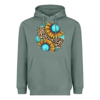 Sage gemstone leopard patch Heavyweight Hoodie - JahusDesignShop