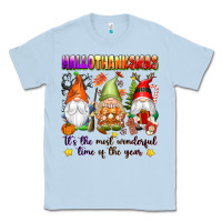 Dusty Blue hallothanksmas its the most wonderful time of the Classic Tee - texasbilliewilder