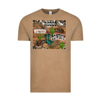 Vintage Coffee western rodeo Vintage Tee - RanaPortraitStore