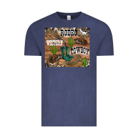 Vintage Denim western rodeo Vintage Tee - RanaPortraitStore