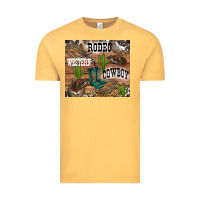 Vintage Mustard western rodeo Vintage Tee - RanaPortraitStore