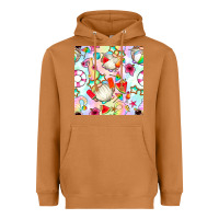 Meerkat summer gnome seamless pattern Heavyweight Hoodie - BundleAndBundleShop