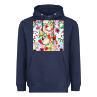 Navy summer gnome seamless pattern Heavyweight Hoodie - BundleAndBundleShop