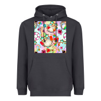 Smoke summer gnome seamless pattern Heavyweight Hoodie - BundleAndBundleShop