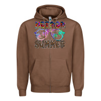Chestnut hot mom summer Zipper Hoodie - CowhideDigitalArt