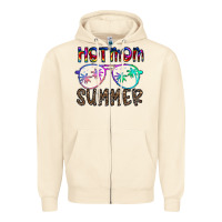 Sandshell hot mom summer Zipper Hoodie - CowhideDigitalArt