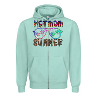 Seafoam hot mom summer Zipper Hoodie - CowhideDigitalArt