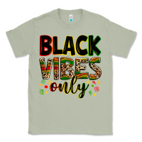 Matcha Black vibes only juneteenth Classic Tee - Zillion Design Studio