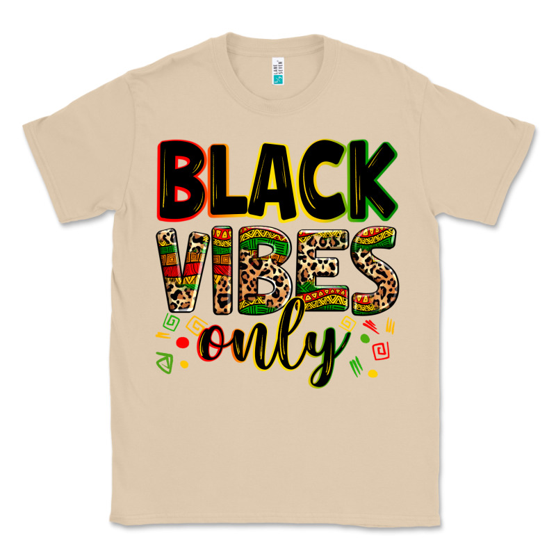 Black Vibes Only Juneteenth Classic Tee by Zillion Design Studio | Teevron