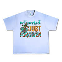 Grape Ice not perfect just forgiven Urban Heavy Tee - texasbilliewilder