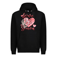 Black love season Premium Hoodie - MaliasSmallBusiness