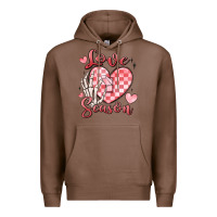 Chestnut love season Premium Hoodie - MaliasSmallBusiness