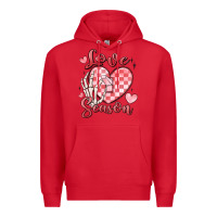 Red love season Premium Hoodie - MaliasSmallBusiness