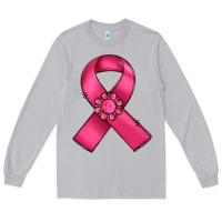 Moon Dust breast cancer awareness ribbon Long Sleeve Tee - RanaPortraitStore