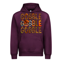 Mauve Wine western gobble with turkey bbs Urban Hoodie - BundleAndBundleShop