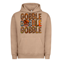 Pigment Burro western gobble with turkey bbs Urban Hoodie - BundleAndBundleShop