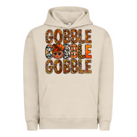 Pigment French Oak western gobble with turkey bbs Urban Hoodie - BundleAndBundleShop