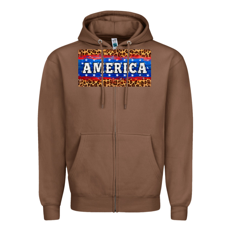 America License Plate Zipper Hoodie by HRA Design Shop | Teevron