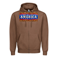 Chestnut america license plate Zipper Hoodie - HRA Design Shop