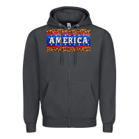 Smoke america license plate Zipper Hoodie - HRA Design Shop