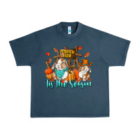 Midnight Navy Tis The Season Urban Heavy Tee - RanaPortraitStore