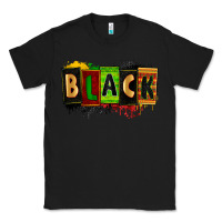 Black Black juneteenth Classic Tee - Zillion Design Studio
